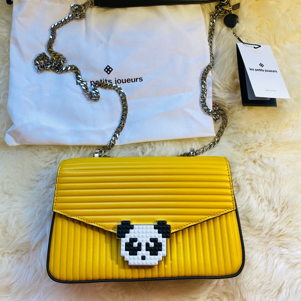 New with tag authentic les petits joueurs Lego panda bag